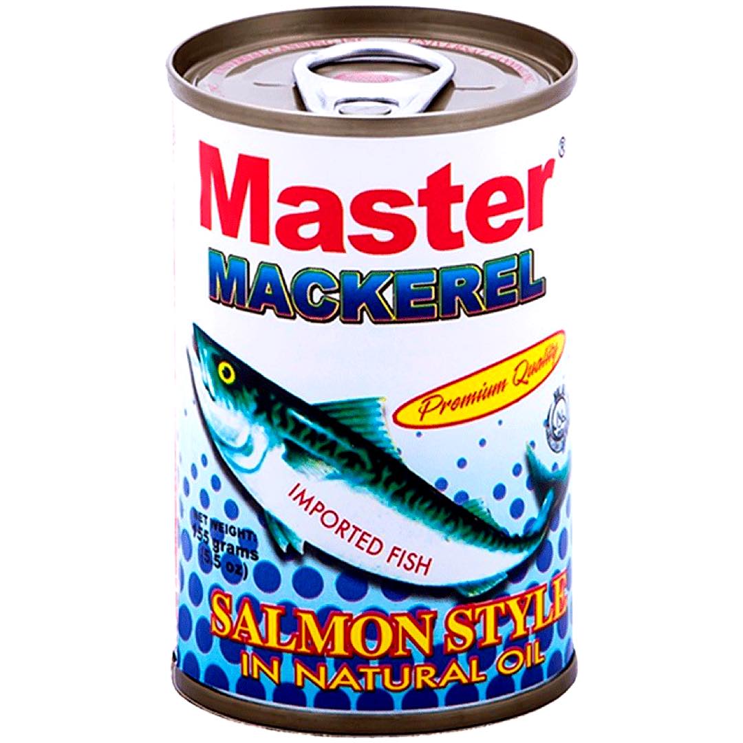 Master - Mackerel - Salmon Style In Natural Oil