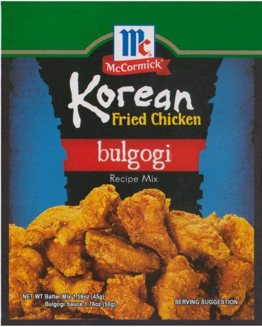 McCormick - Korean Fried Chicken - Bulgogi Recipe Mix - 95 G