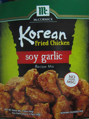 McCormick - Korean Fried Chicken - Soy Garlic Recipe Mix - 95 G