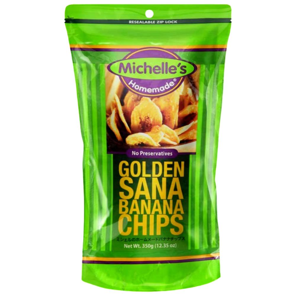 Michelle's Homemade - Golden Sana Banana Chips - 350 G
