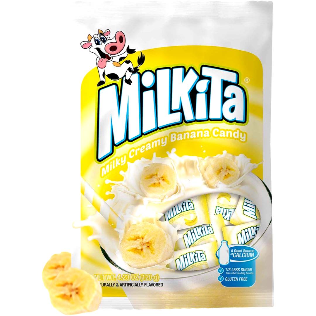 Milkita - Milky Creamy Banana Candy - 30 Pieces - 120 G