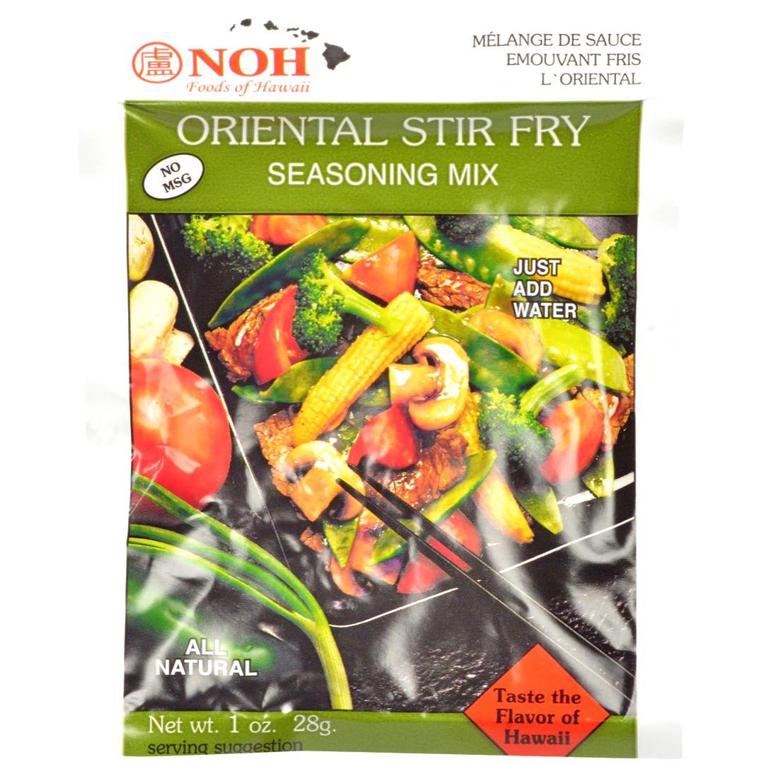 NOH - Foods Of Hawaii - Oriental Stir Fry Seasoning Mix - 28 G