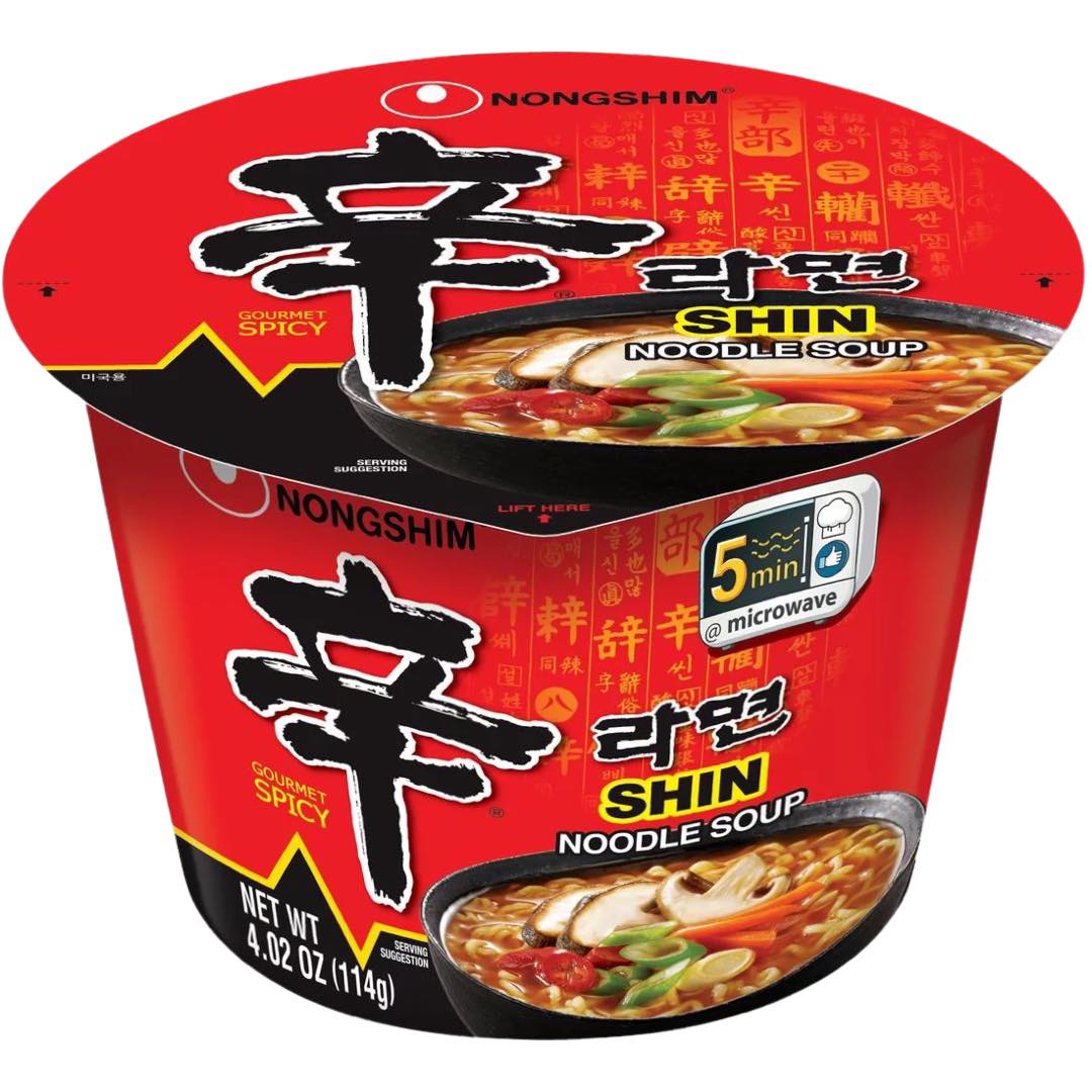 Nongshim - Shin Noodle Soup - Gourmet Spicy - 114 G