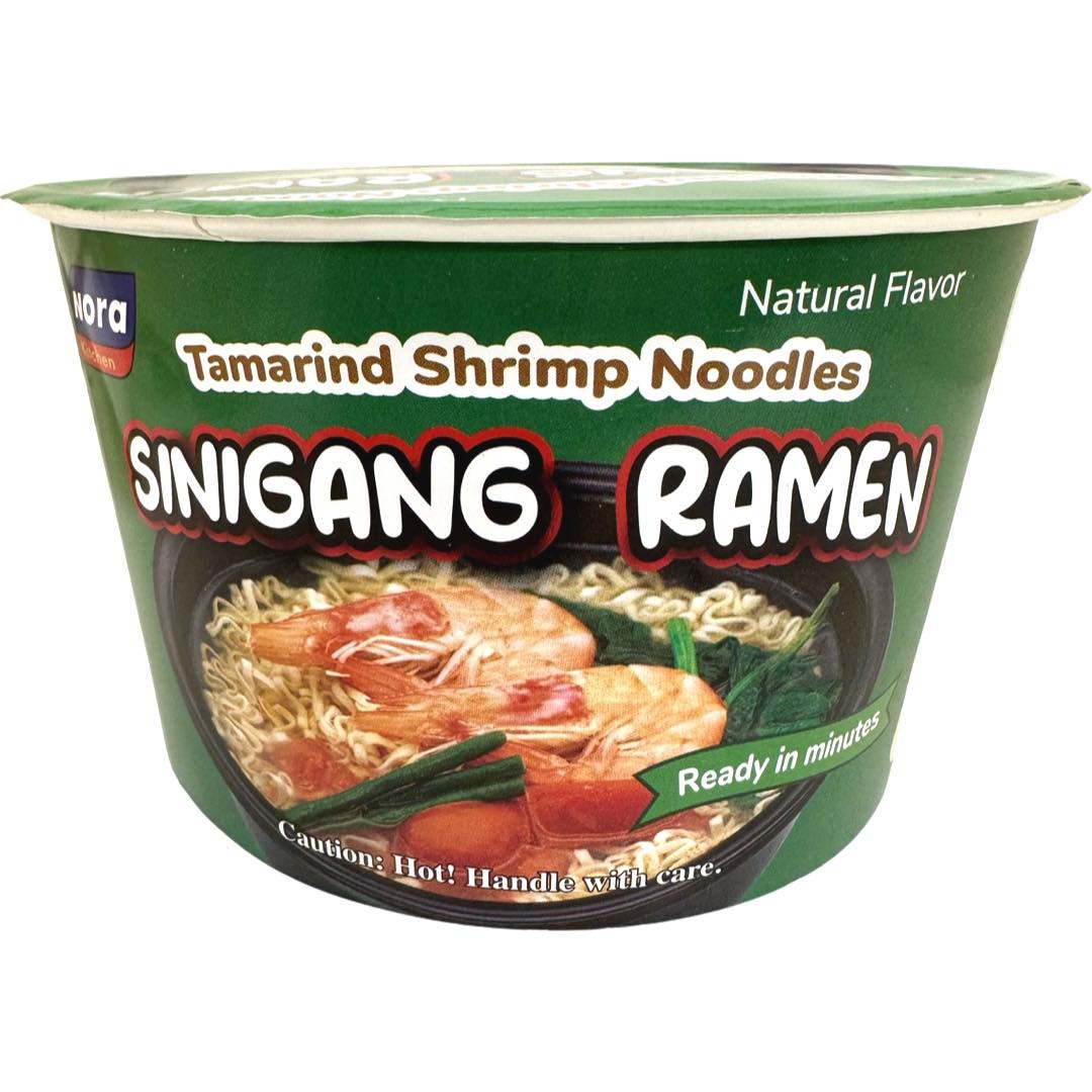 Nora - Sinigang Ramen - Tamarind Shrimp Noodles - Ready in Minutes - 83 G