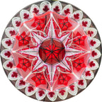 Philippines Christmas Capiz Parol Lantern Star Canada Design (Tala) - Red / White LED Show - Size 24" / 2 KG / 110 V (OHCanada)