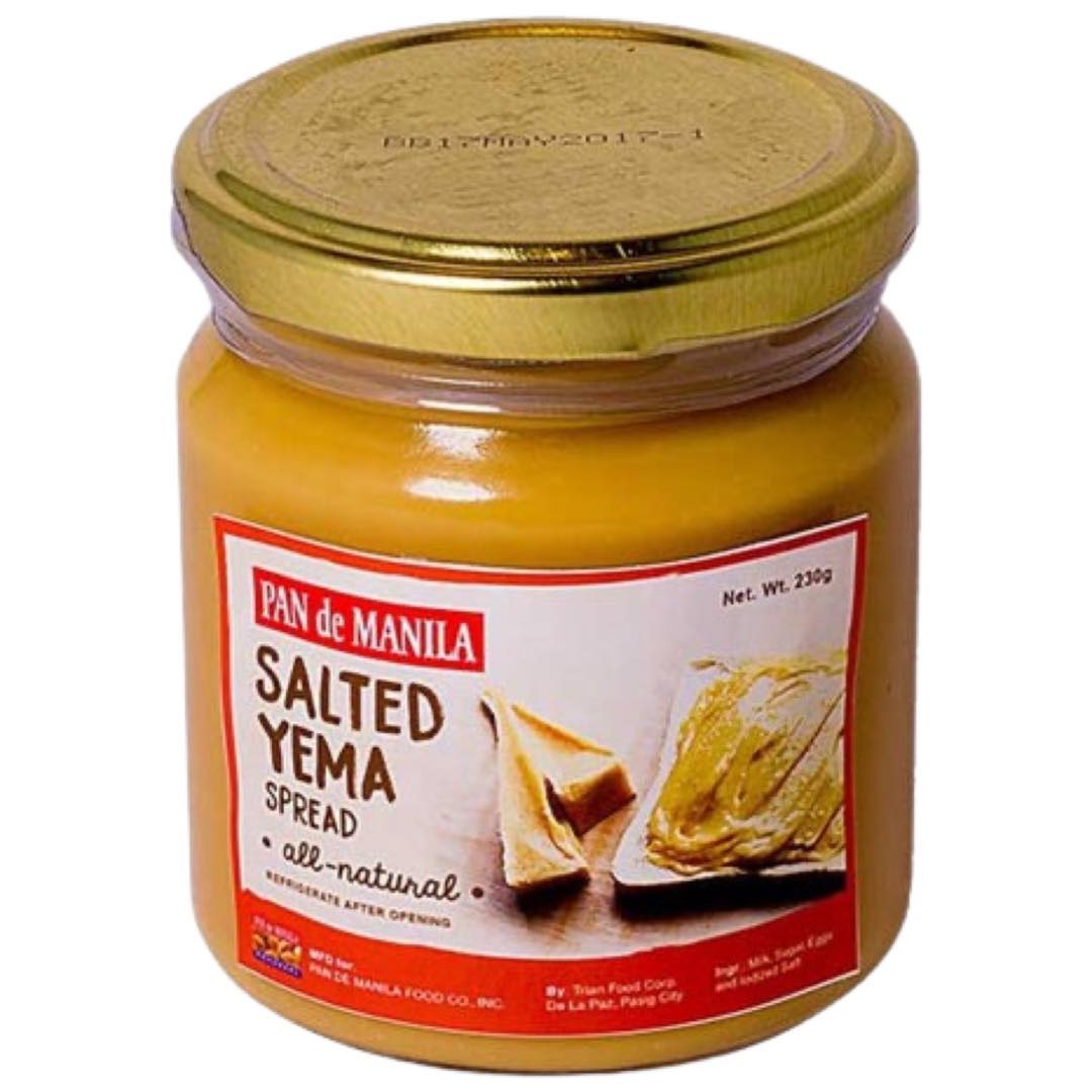 Pan De Manila Salted Yema Spread All Natural 230 ML Sukli Pan de manila salted yema spread all natural 230 ml sukli