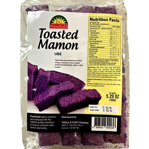 PureGold - Toasted Mamon UBE - 150 G