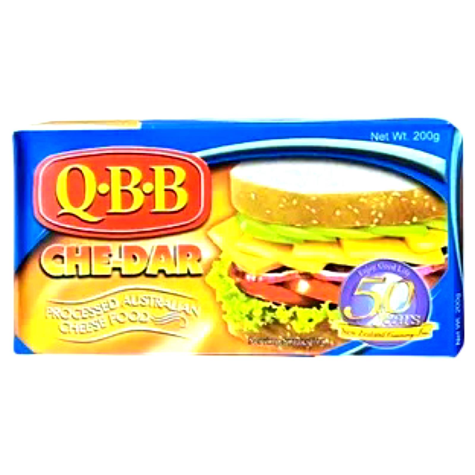 Qbb QBB- Che-Dar - Processed Australian Cheese Food - 200 G – Sukli ...