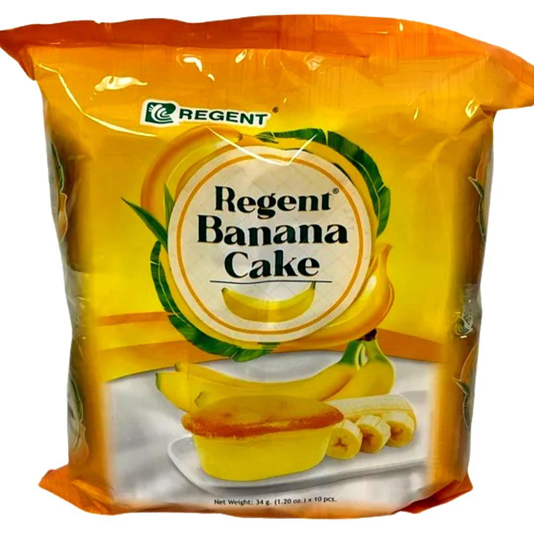 Regent - Banana Cake - 10 Pieces - 200 G