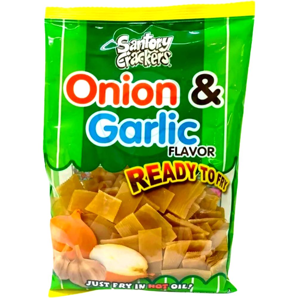 Santory Crackers - Onion & Garlic Flavor - Ready To Fry - 200 G