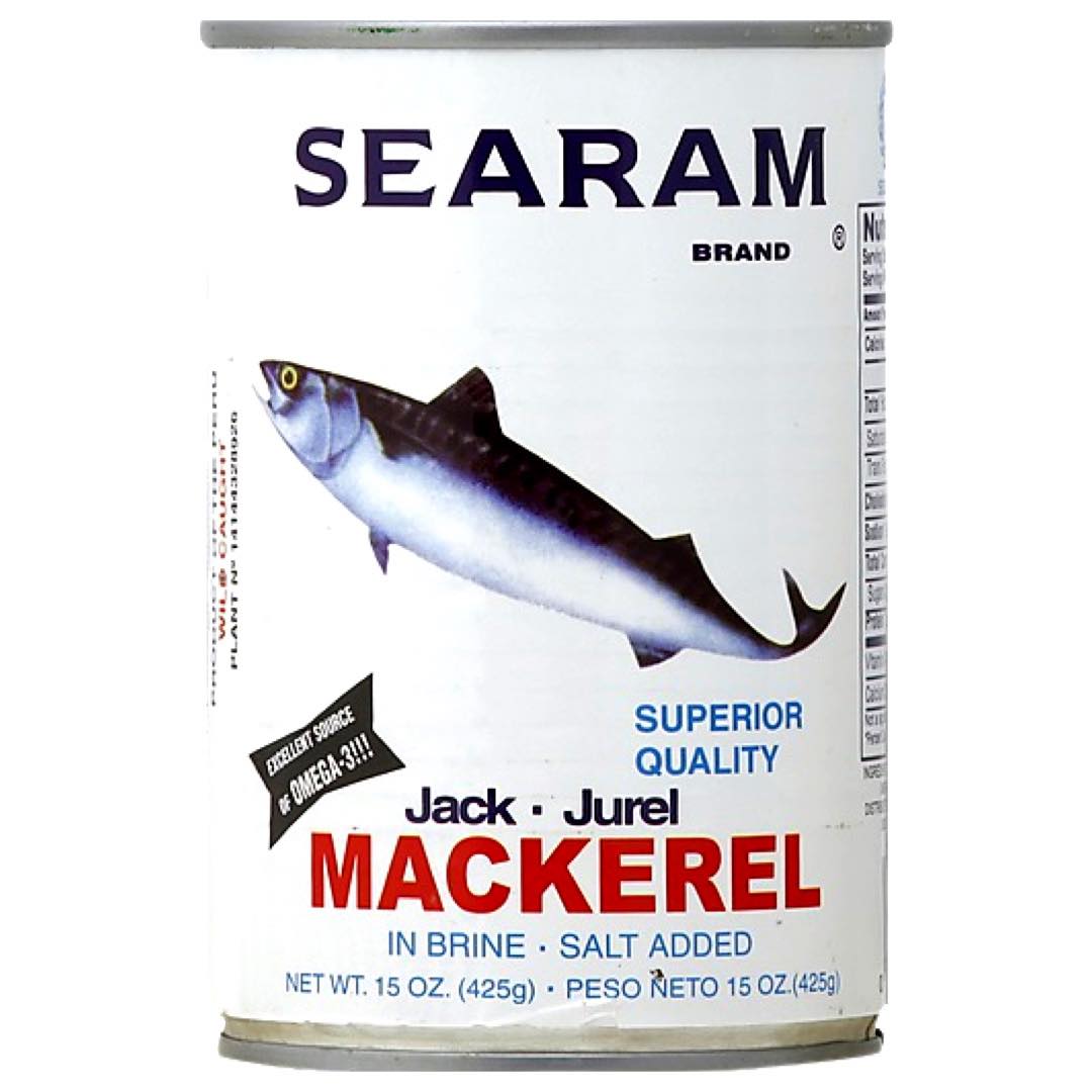 Searam - Mackerel in Brine - Salt Added - 15 OZ