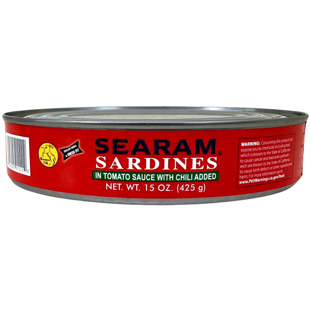 Searam - Sardines in Tomato Sauce with Chili Added - 15 OZ