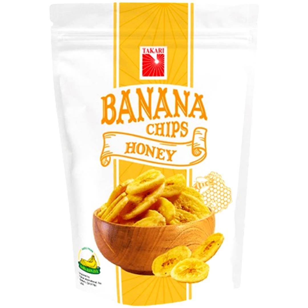 Takari - Banana Chips - Honey - 2 OZ