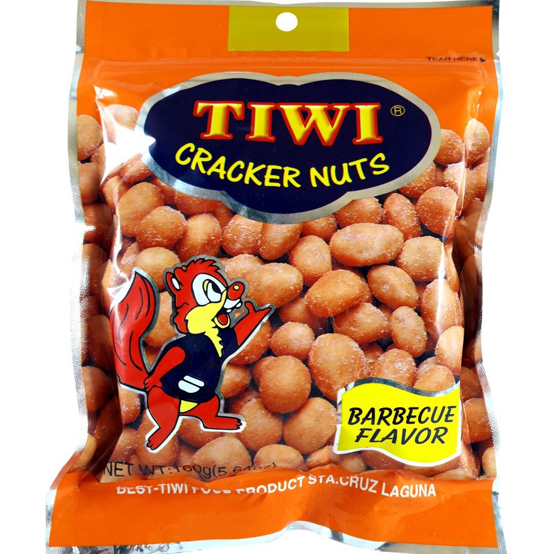 Tiwi - Cracker Nuts - Barbecue Flavor - 100 G