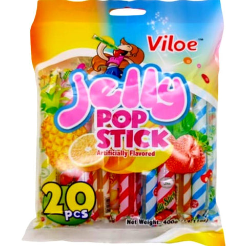 Viloe - Jelly Pop Stick - Assorted - 20 Pieces - 400 G