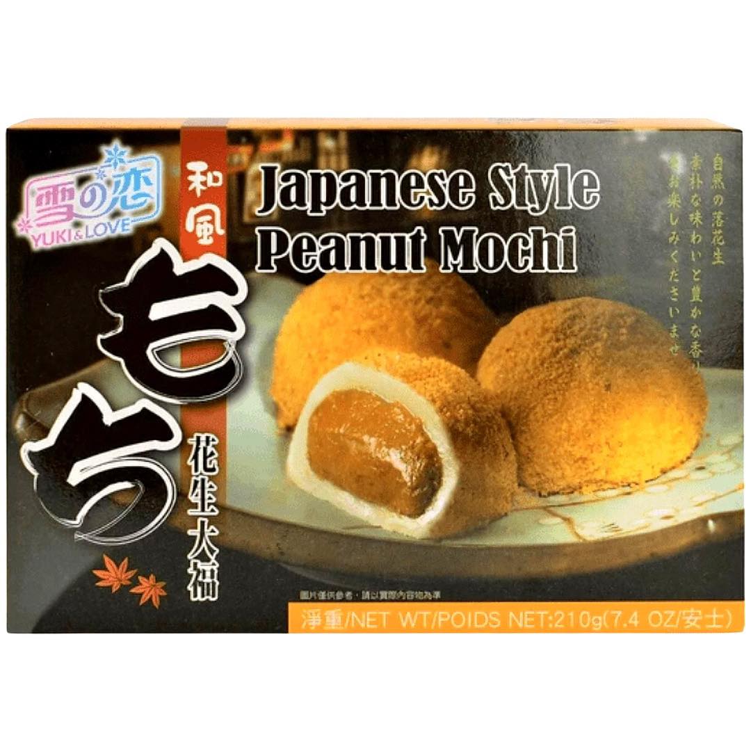 Yuki Love - Japanese Style Peanut Mochi - 7.4 OZ