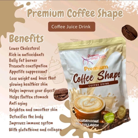 Glowming Shape Detox - Premium Coffee Shape - Coffee Drink 200g