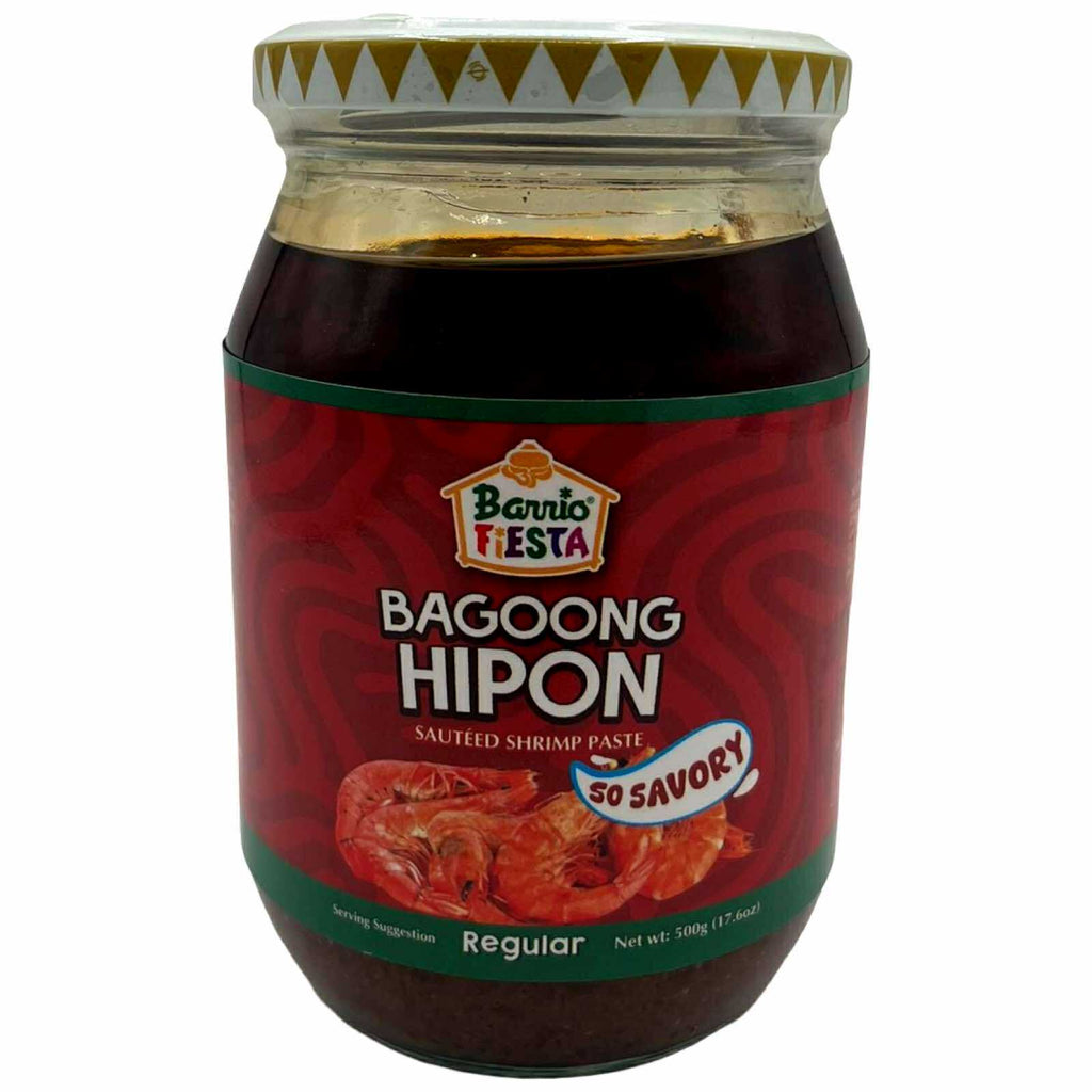 Barrio Fiesta - Bagoong Hipon - REGULAR Flavor - Large - 500 G