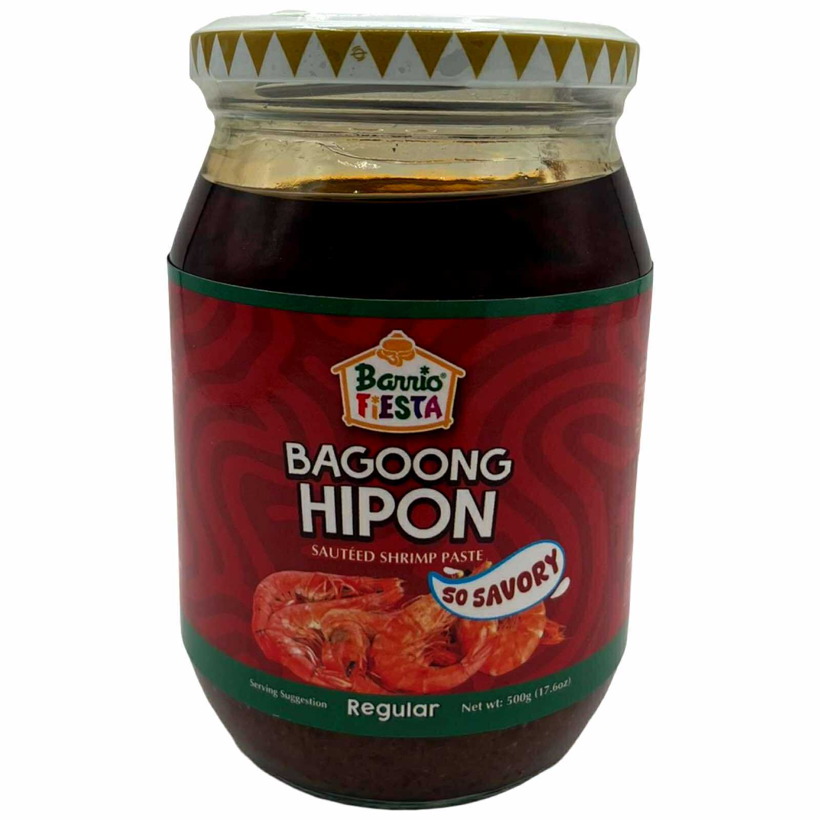 Barrio Fiesta - Bagoong Hipon - REGULAR Flavor - Large - 500 G