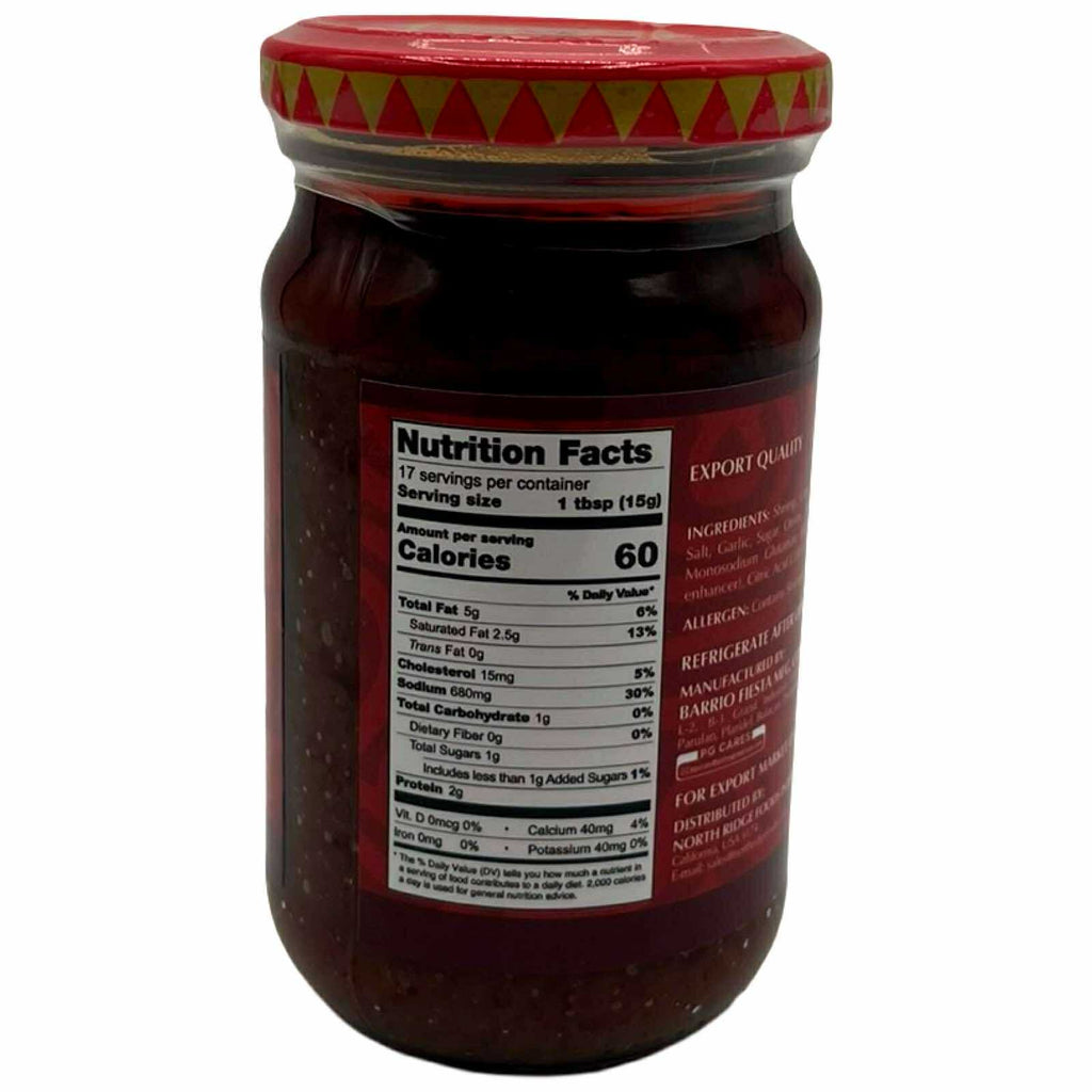 Barrio Fiesta - Bagoong Hipon - SPICY - 250 G