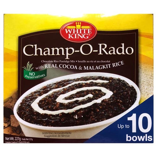 White King - Champorado Chocolate Rice Porridge Mix with Real Cocoa and Malagkit Rice