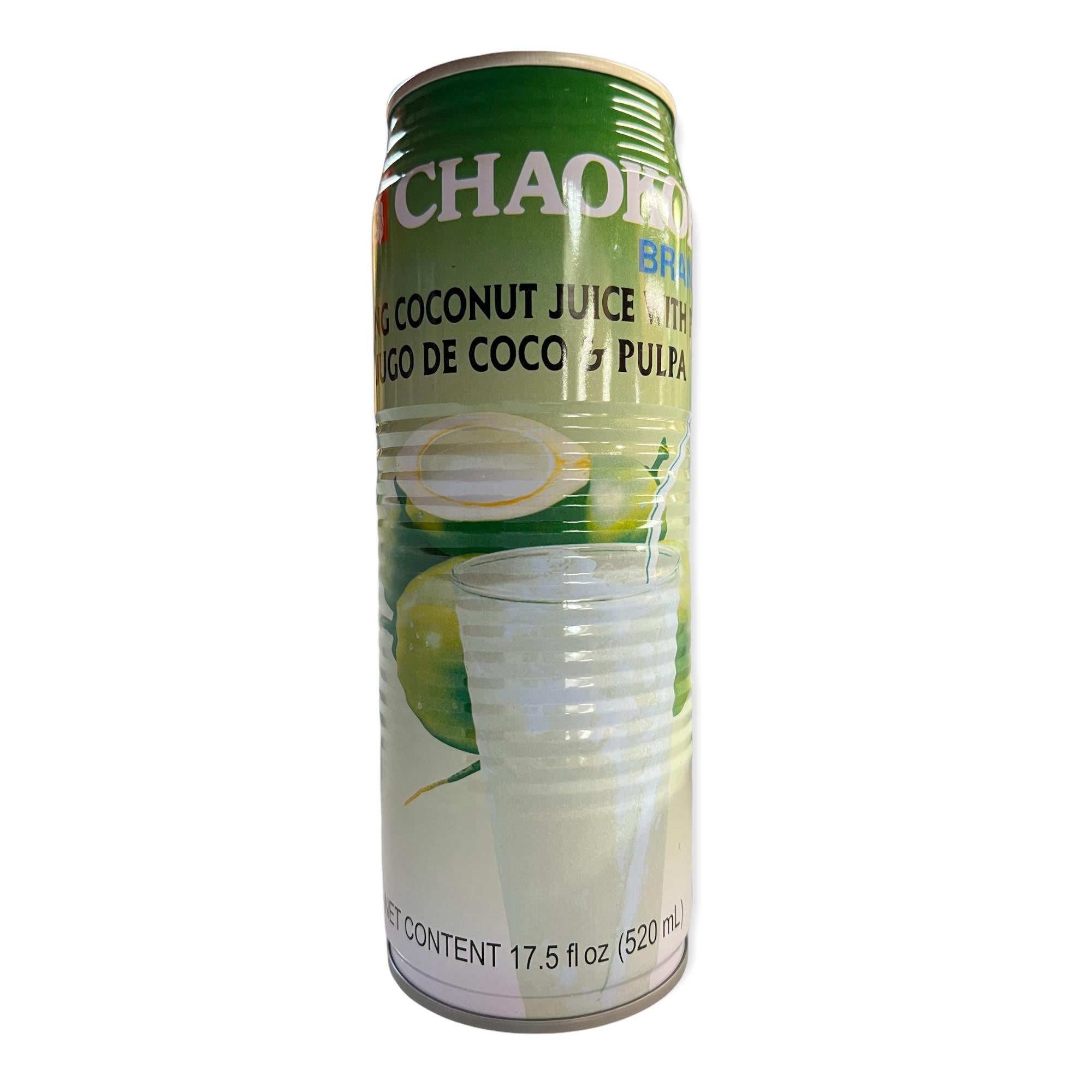 Chaokoh -Young Coconut Juice with Pulp / Meat - 520 ML