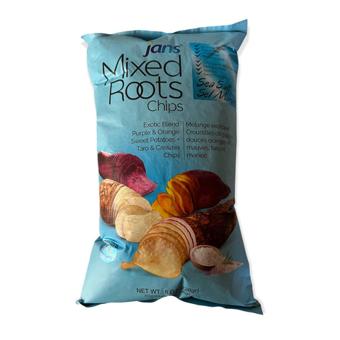 Jans - Mixed Roots Chips - Sea Salt - 226 G