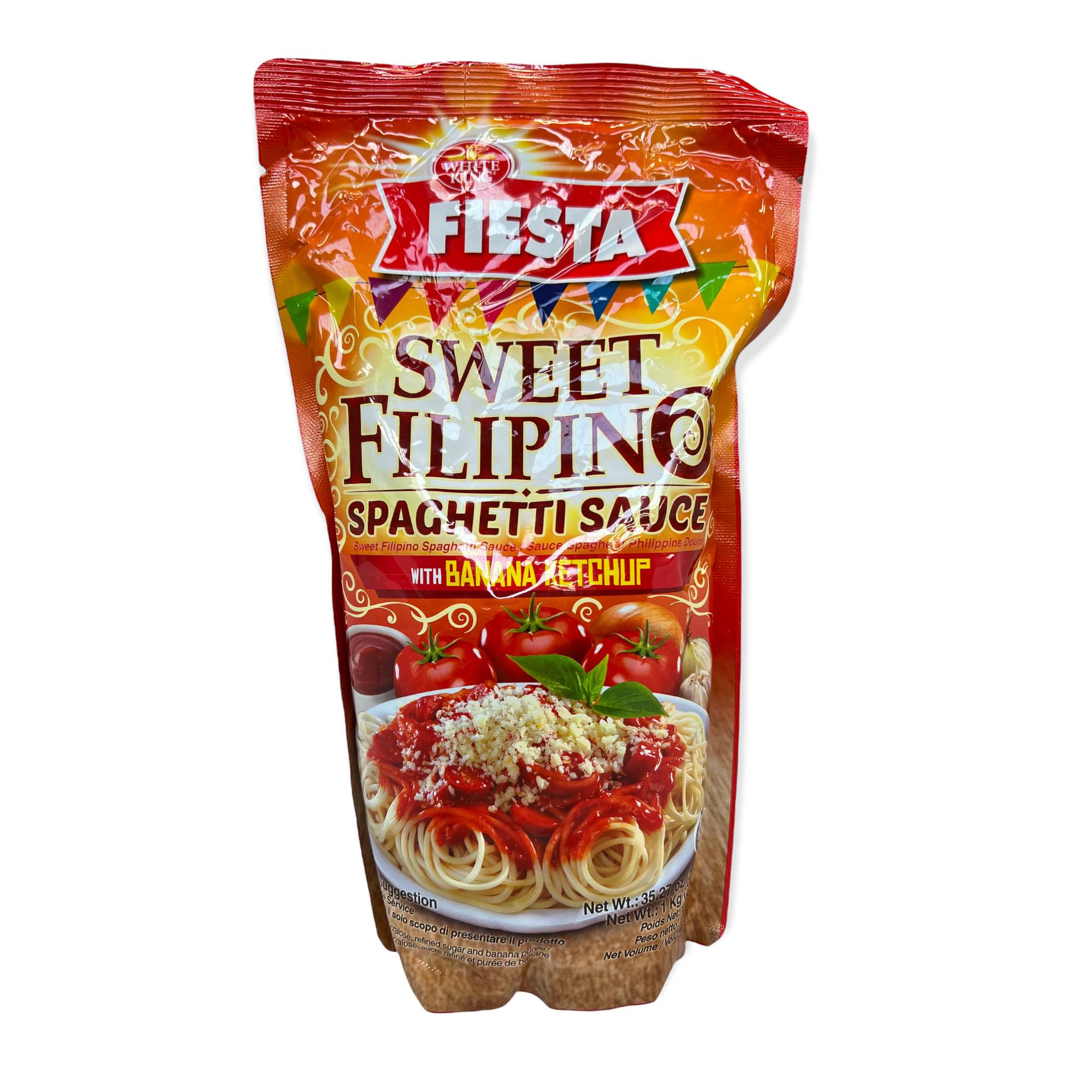 White King - Fiesta - Sweet Filipino Spaghetti Sauce with Banana Ketchup