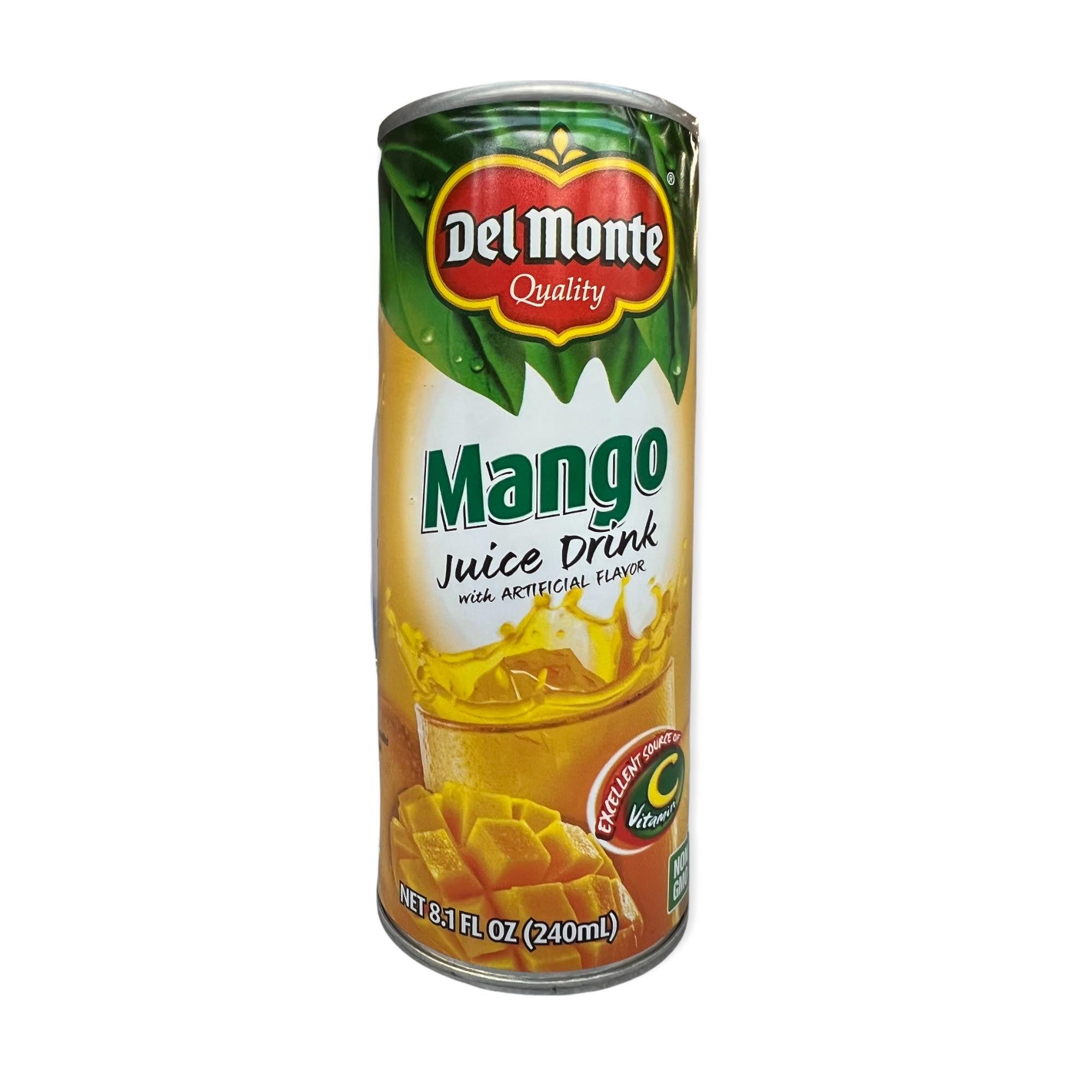 Del Monte Quality - Mango Juice Drink with Artificial Flavor In Can - 240ml