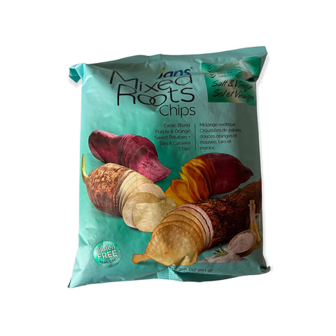 Jans - Mixed Roots Chips - Salt & Vinegar- 80 G