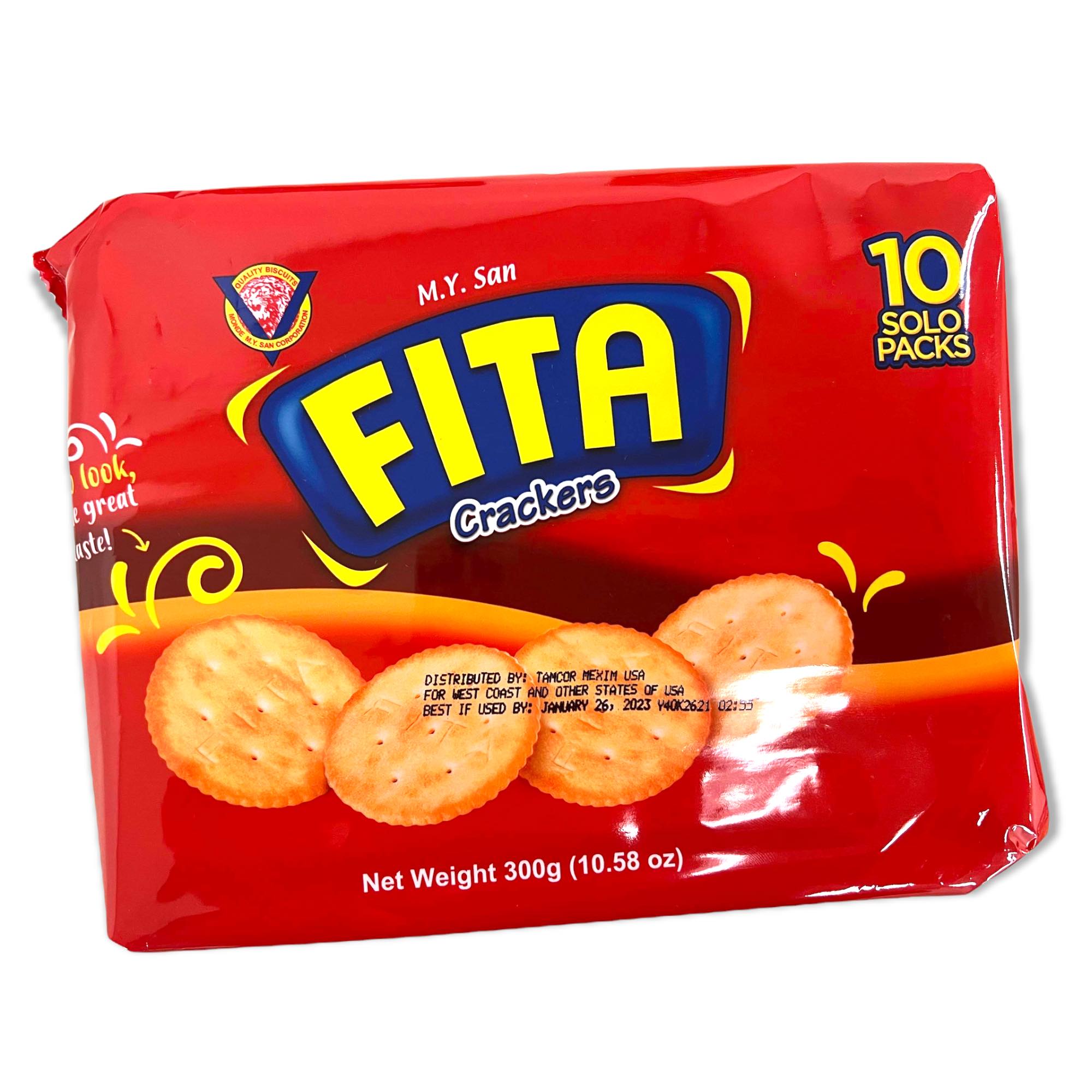 M.Y. San - Fita Crackers - Original - 10 Packs - 300 G