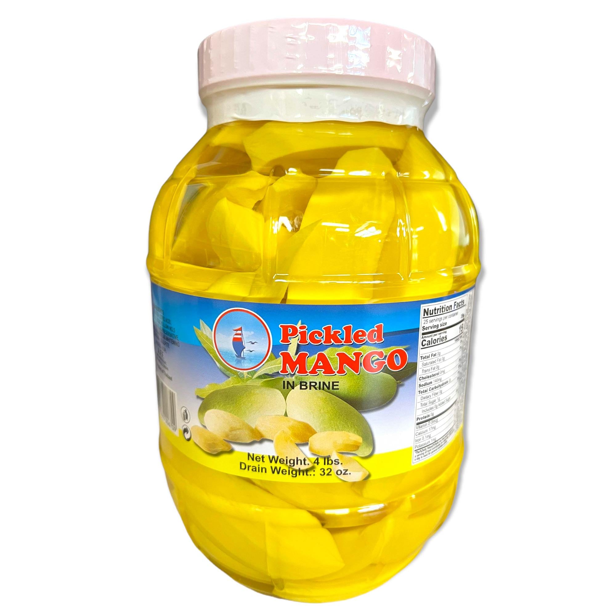 TL Pickled Mango in Brine - 32 OZ - 4 LBS