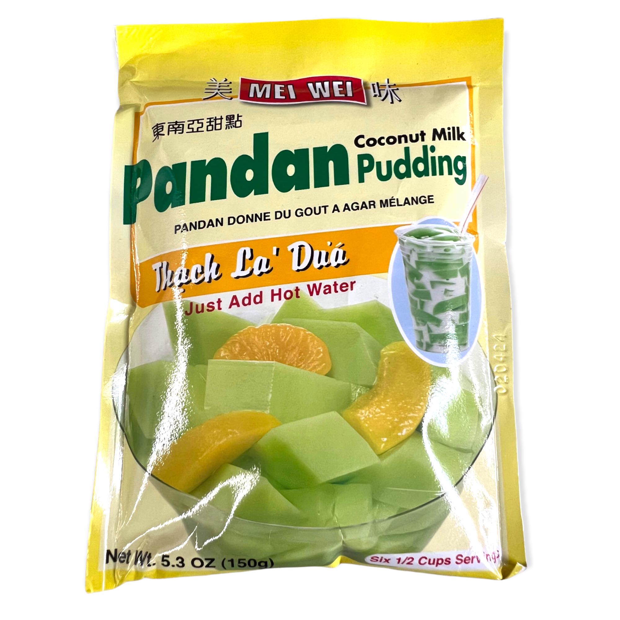 Mei Wei - Pandan Coconut Milk Flavor Pudding - 5.3 OZ