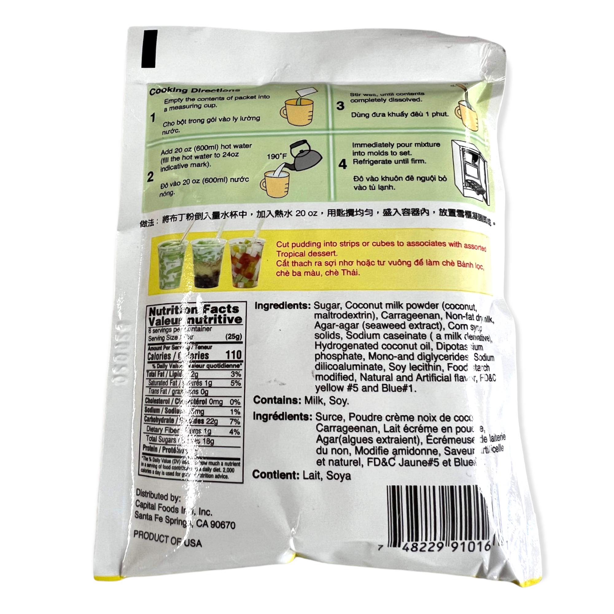 Mei Wei - Coconut Milk Almond Flavor Pudding - 5.3 OZ