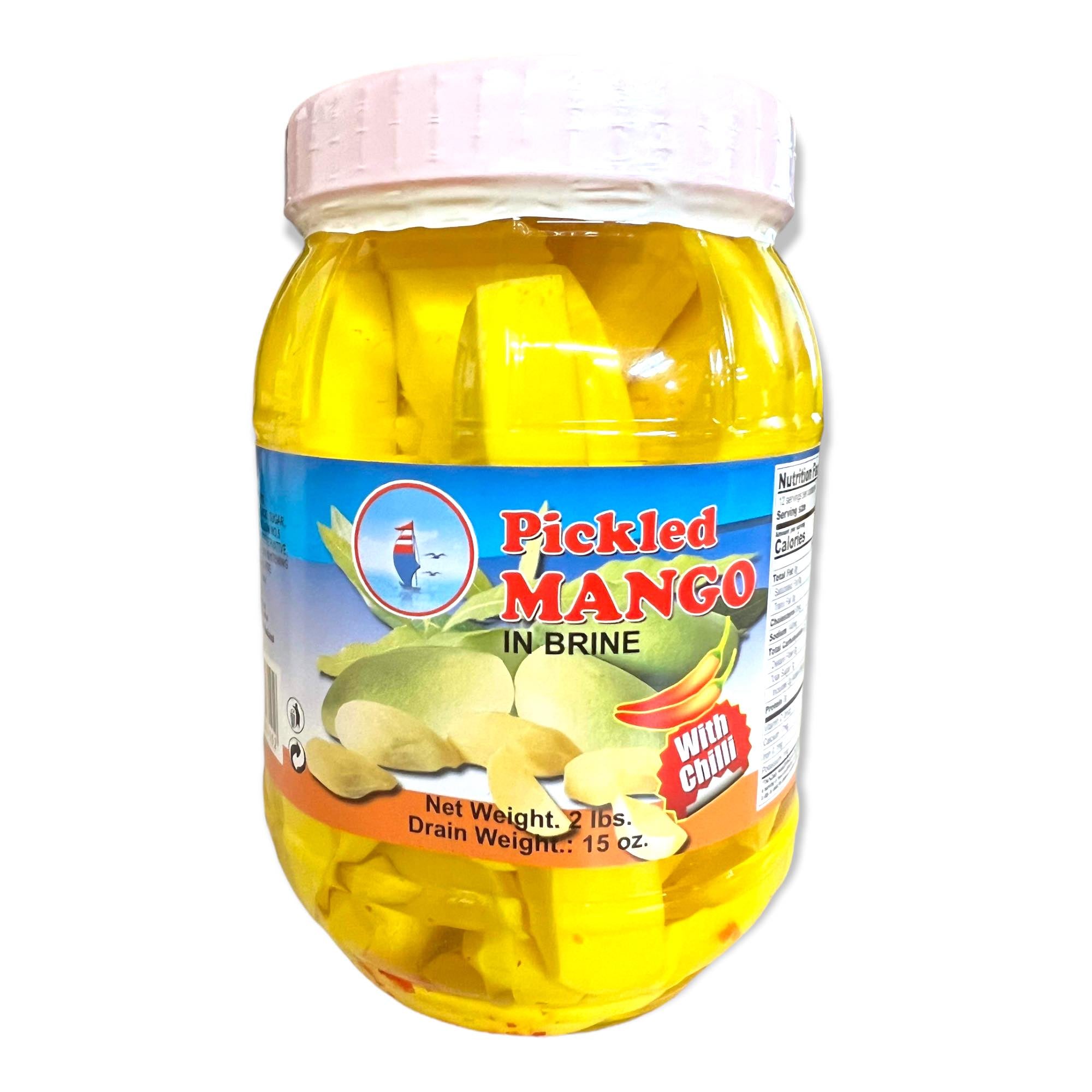 TL Pickled Mango with Chili in Brine - 15 OZ