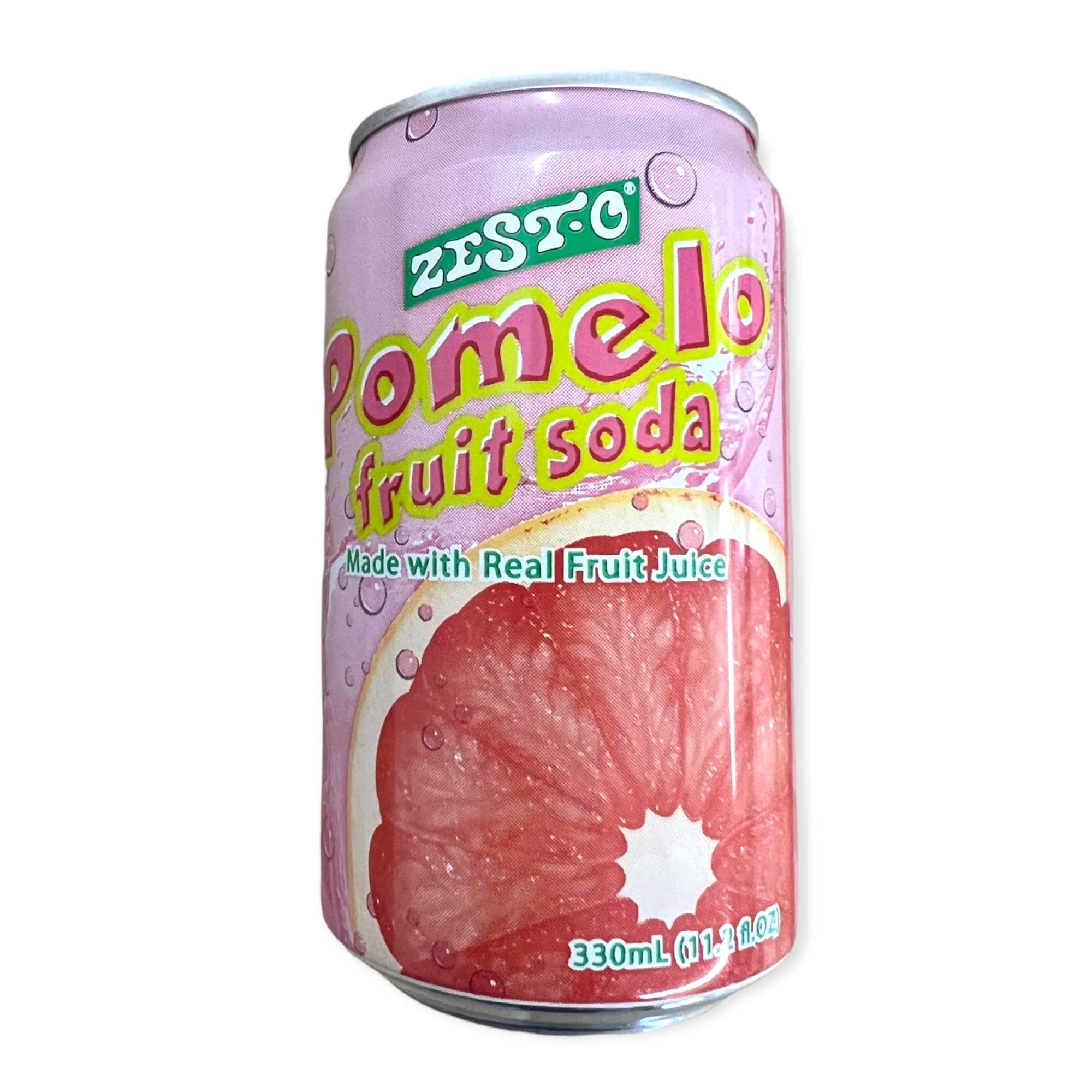 Zest-O - Pomelo Fruit Soda with Real Fruit Juice - 330 ML