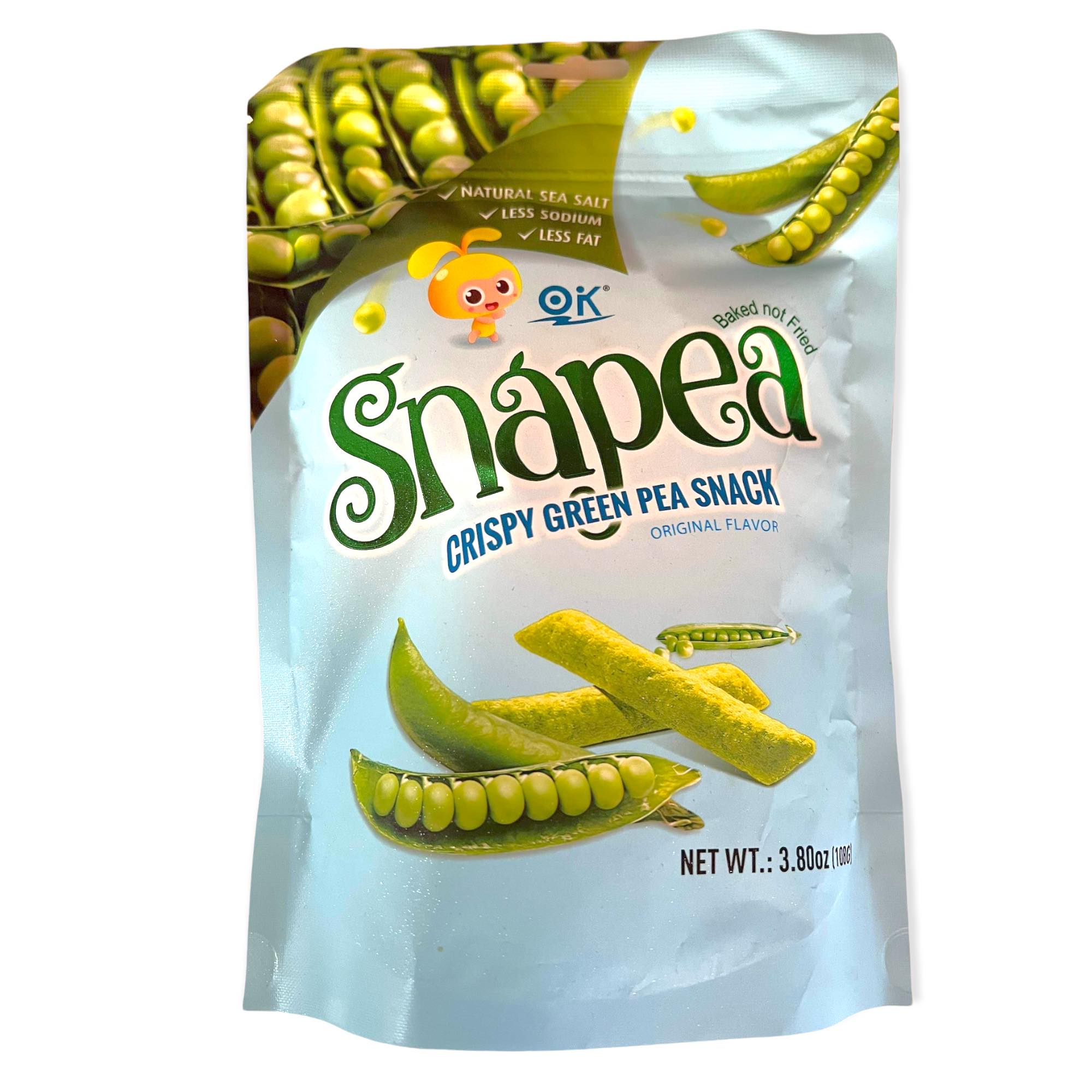 OK - Snapea - Crispy Green Peak Snack - Original- 108 G