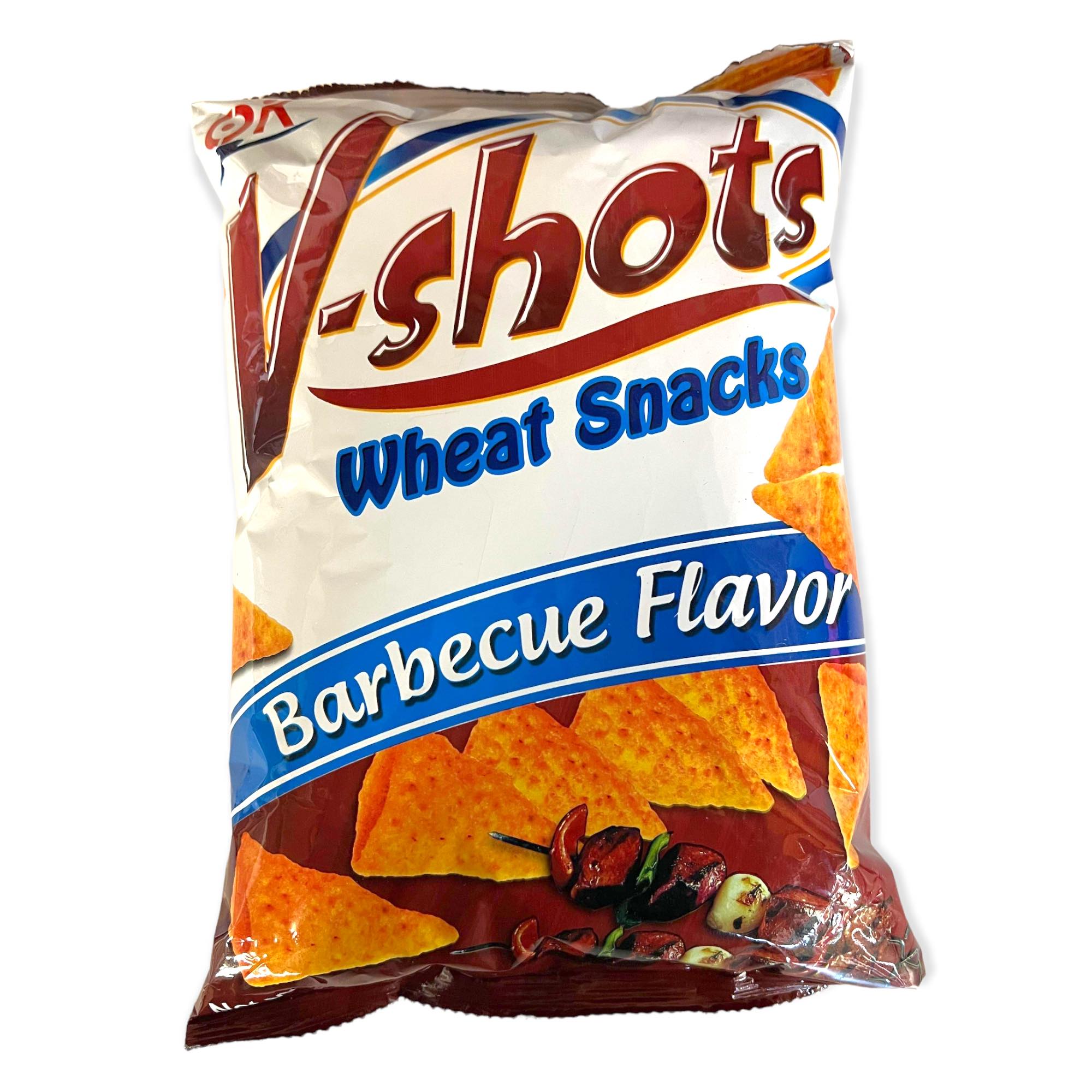 OK - V-Shots Wheat Snacks - Barbecue Flavor - 100 G