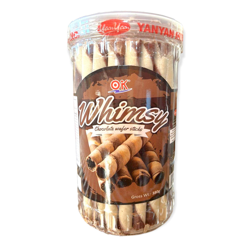 OK - Whimsy - Chocolate Wafer Sticks - 380 G