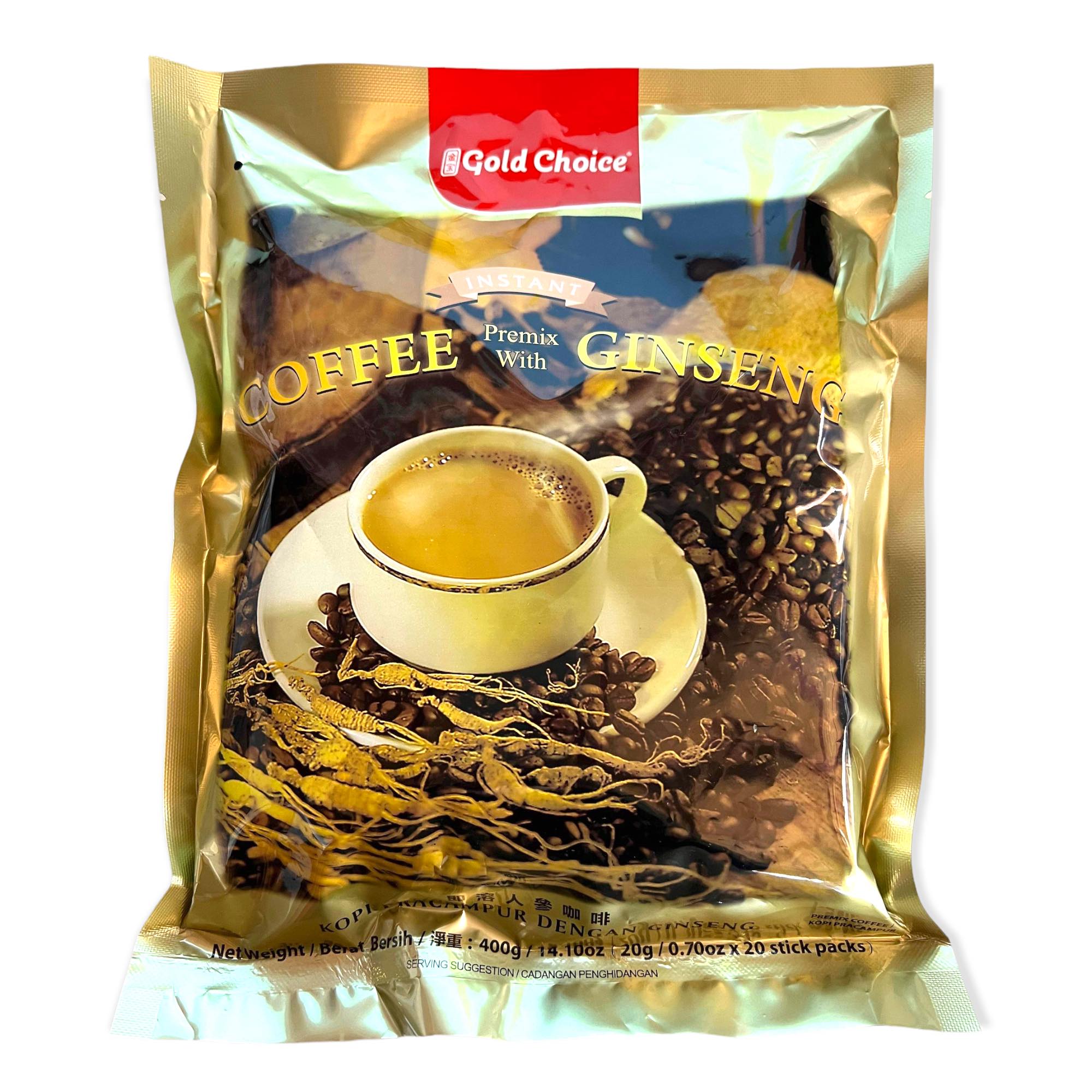 Gold Choice Coffee Premix with Ginseng 400G Sukli Filipino