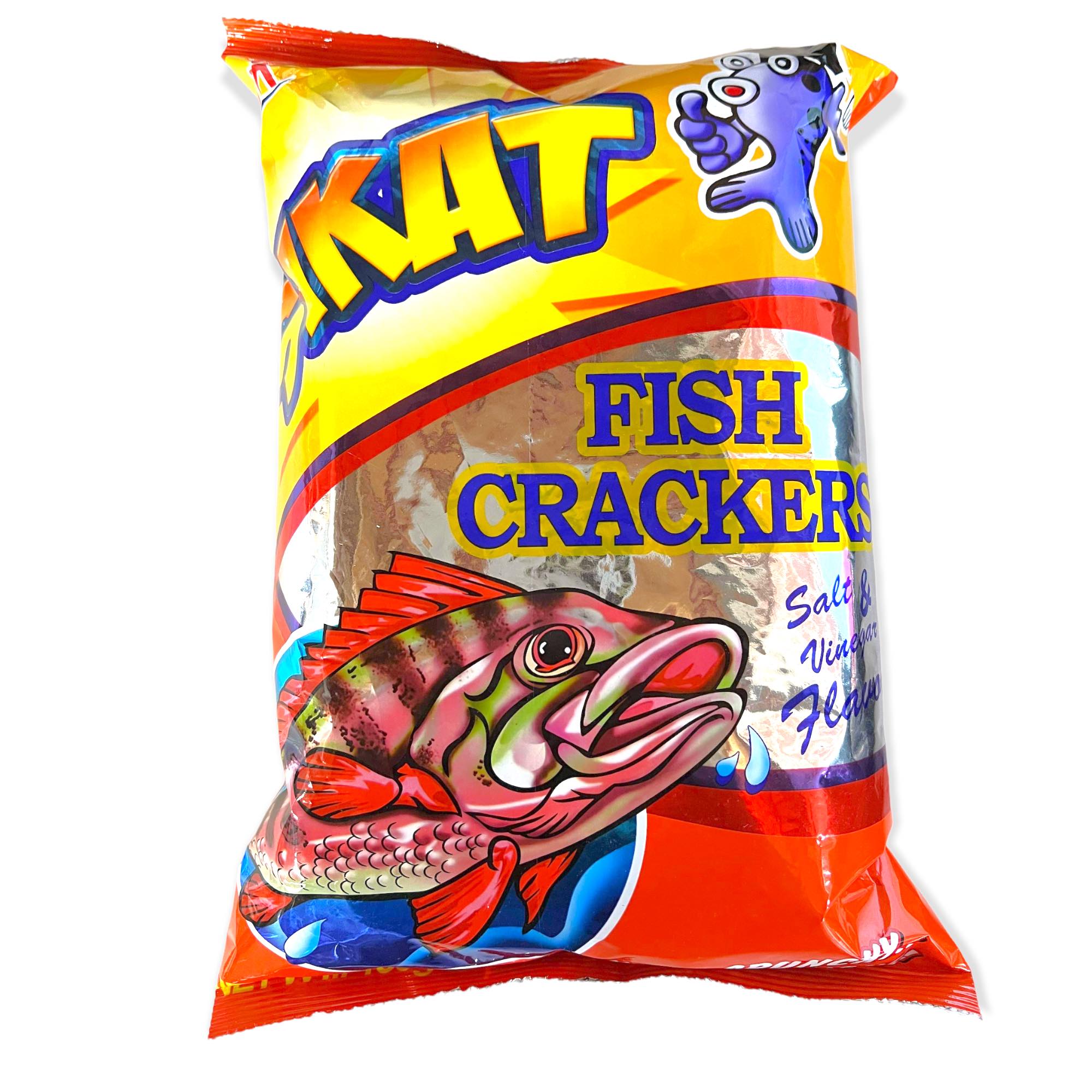 OK - Sikat - Fish Cracker Salt & Vinegar - 150 G