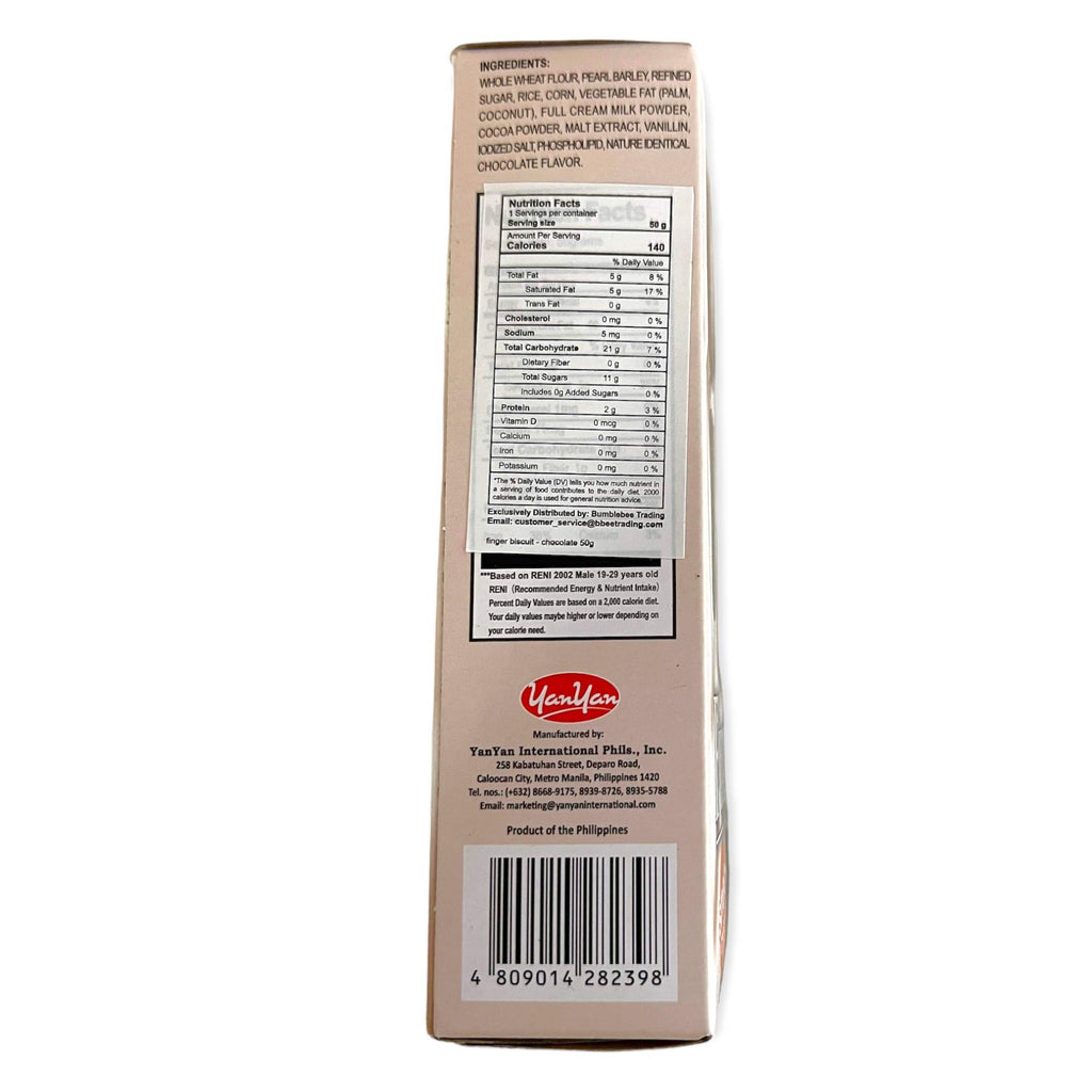 OK - Fingers Snacks Chocolate Flavor - 50 G