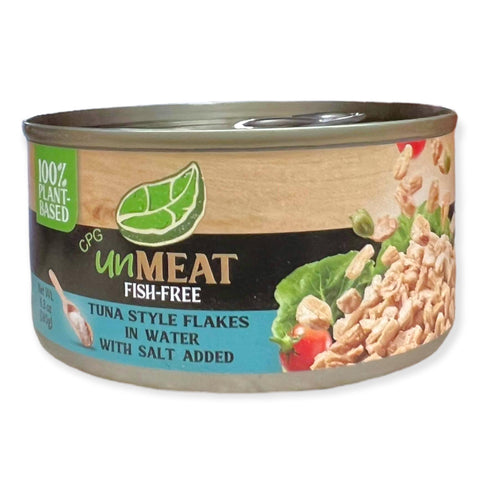 Unmeat - Fish-Free Tuna Flakes in Water with Salt Added - 180 G