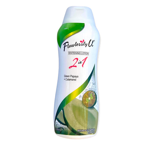 Flawlessly U - Lotion - 2 in 1 - Green Papaya + Calamansi - SPF 10