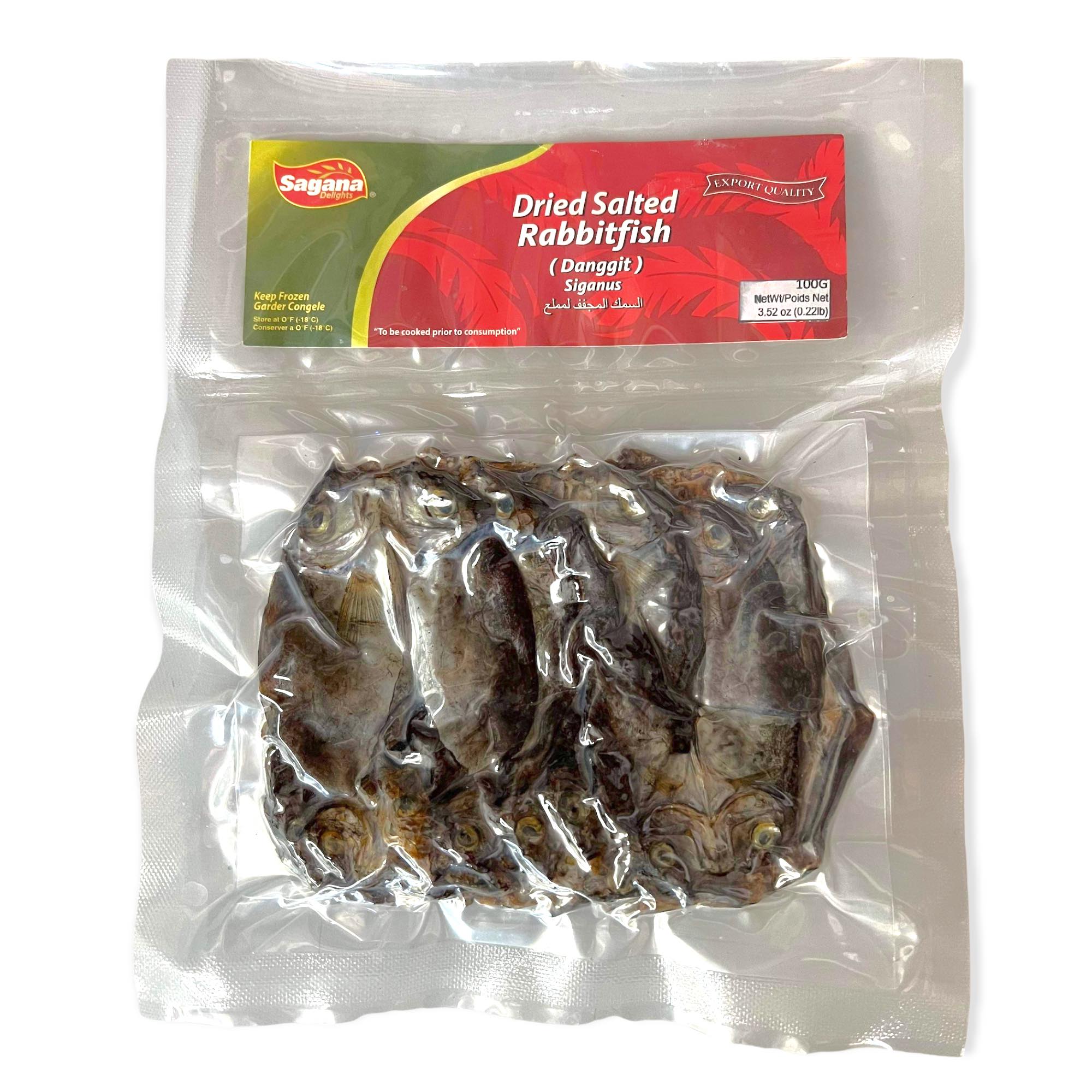 Sagana - Dried Salted Rabbitfish (Danggit) - 100 G – Sukli - Filipino ...