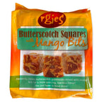 RGIES - Butterscotch Squares with Mango Bits - 10 Pieces - 170 G