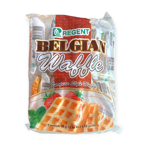 Regent - Belgian Waffle - European Style Waffle - 10 Pack - 300 G