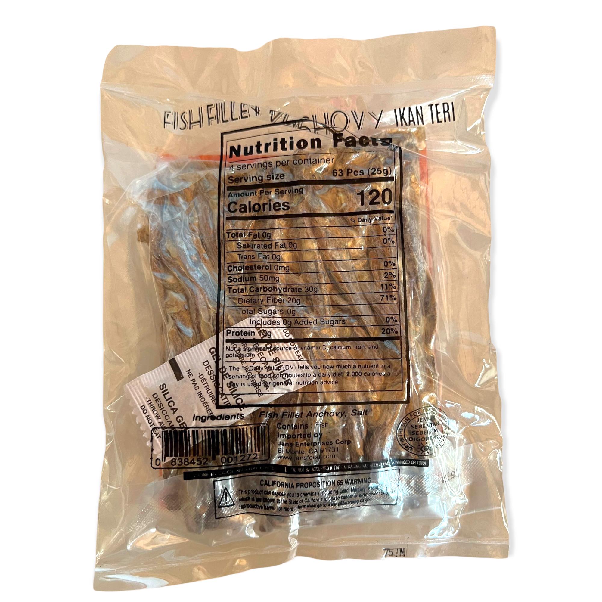 Masarap Dried Anchovies Fillet 115 G Sukli Filipino Grocery