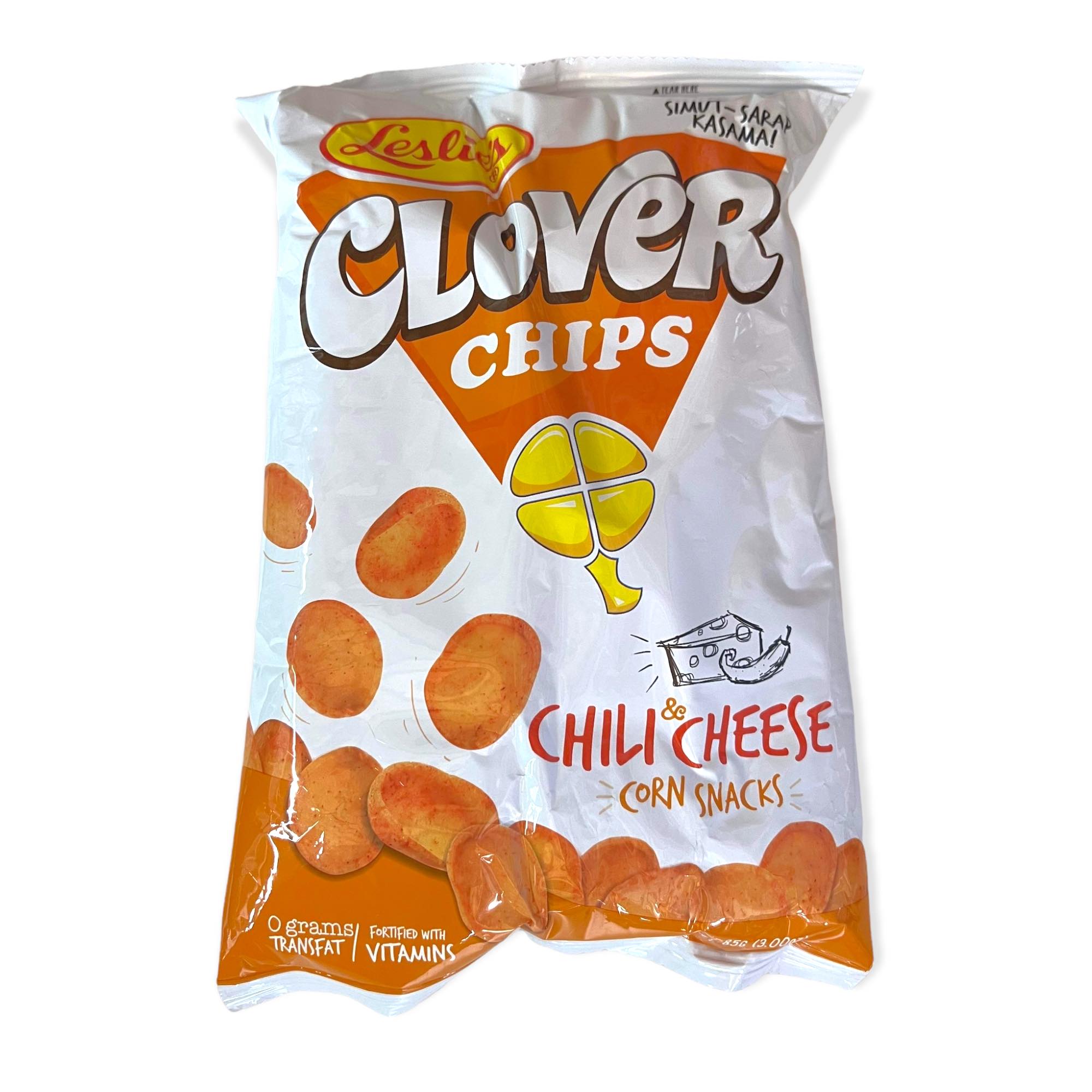 Leslies - Clover Chips Chili & Cheese - 85 G