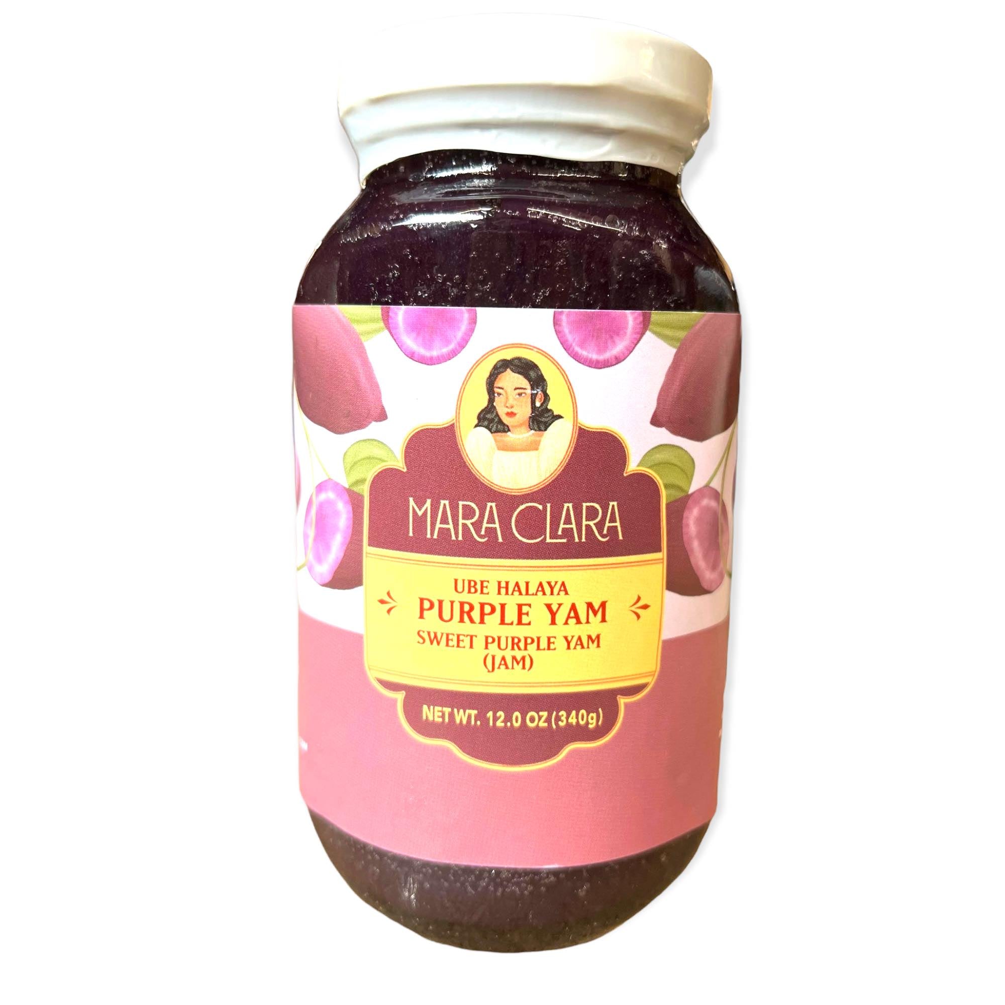 Mara Clara -Bottled Sweet Purple Yam - UBE Halaya - 12 OZ